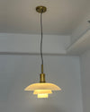 WOMO Danish Designer Milk Glass Pendant Lamp-WM2116 thumbnail