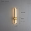 WOMO Long Oval LED Wall Sconce-WM6032 thumbnail