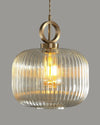 WOMO Reeded Glass Pendant Light-WM2264 thumbnail