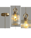 WOMO Reeded Glass Pendant Light-WM2264 thumbnail