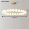 WOMO Pearl Necklace Round Chandelier-WM2344 thumbnail