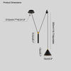 WOMO Cone Counterweight Pulley Swag Pendant Lamp-WM2230 thumbnail