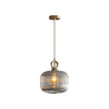 WOMO Reeded Glass Pendant Light-WM2264 thumbnail