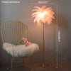 WOMO Feather Palm Tree Floor Lamp with Tray-WM7052 thumbnail