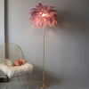WOMO Feather Palm Tree Floor Lamp with Tray-WM7052 thumbnail