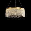 WOMO Fringe Round Crystal Chandelier-WM2362 thumbnail