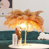 WOMO Feather Palm Tree Table Lamp-WM8016 thumbnail