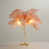 WOMO Feather Palm Tree Table Lamp-WM8016 thumbnail