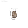 WOMO Outdoor Solar Hanging Lantern-WM9005 thumbnail
