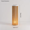 WOMO Outdoor Solar Portable Wicker Lantern-WM9020 thumbnail