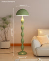 WOMO Dome Spindle Floor Lamp-WM7072 thumbnail