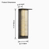 WOMO Solar Wall Light-WM9175 thumbnail