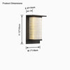 WOMO Solar Wall Light-WM9176 thumbnail