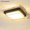 WOMO Square Outdoor Ceiling Light-WM9204 thumbnail