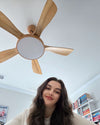 WOMO Scandi Reversible Ceiling Fan with Light-WM5002 thumbnail