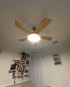 WOMO Scandi Reversible Ceiling Fan with Light-WM5002 thumbnail
