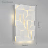 WOMO Rectangular Sculptural Art Wall Sconce-WM6020 thumbnail