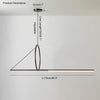 WOMO Offset Linear Pendant Light-WM2135 thumbnail