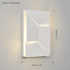 WOMO Rectangular Sculptural Art Wall Sconce-WM6020 thumbnail