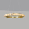 WOMO Tiered Circular Alabaster Chandelier-WM2858 thumbnail