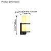 WOMO Outdoor Craftsman Glass Wall Sconce-WM9067 thumbnail