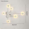 WOMO Multi-light Sculptural Wall Sconce-WM6011 thumbnail