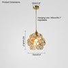 WOMO Cherry Blossom Stained Glass Pendant Light-WM2100 thumbnail
