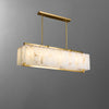 WOMO Rectangular Alabaster Chandelier-WM2390b thumbnail