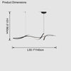 WOMO Black Spiral Led Pendant Light-WM2299 thumbnail
