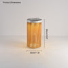 WOMO Outdoor Solar Portable Wicker Lantern-WM9020 thumbnail