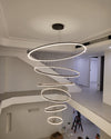 WOMO Tiered Ring LED Chandelier-WM2159 thumbnail