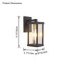 WOMO Outdoor Wall Lantern-WM9157 thumbnail