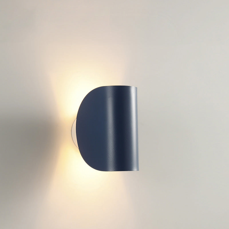 WOMO Adjustable Half Shade Wall Sconce-WM6013