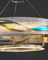 WOMO Enamel Round Brass Chandelier-WM2335 thumbnail