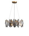 WOMO Smoked Crystal Round Chandelier-WM2187 thumbnail