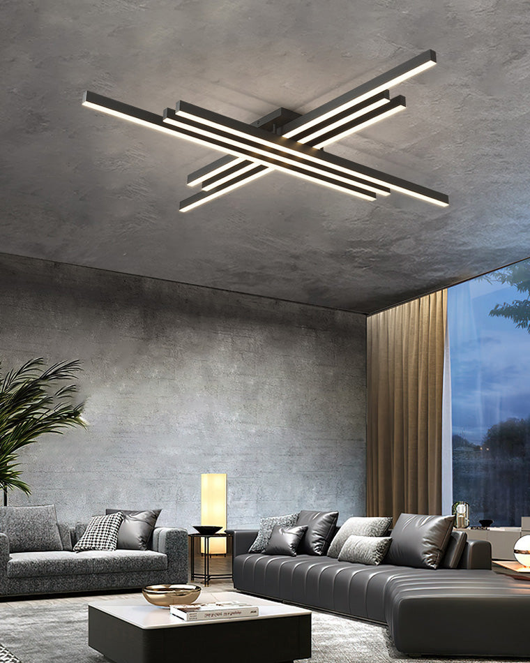 WOMO Simple Low Profile Flush Mount Ceiling Light-WM1004
