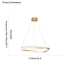 WOMO Möbius Circular LED Chandelier-WM2128 thumbnail
