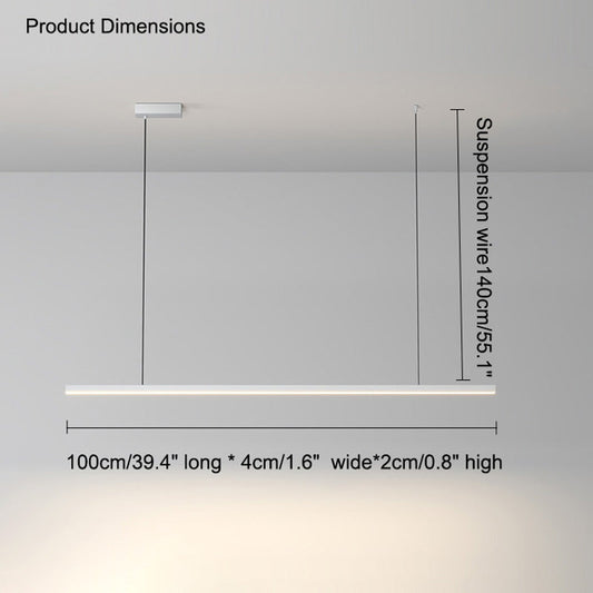 WOMO Extra Long Linear Pendant Light-WM2011