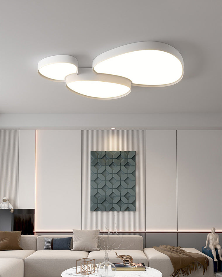 WOMO Modern Low Profile Flush Mount Ceiling Light-WM1010