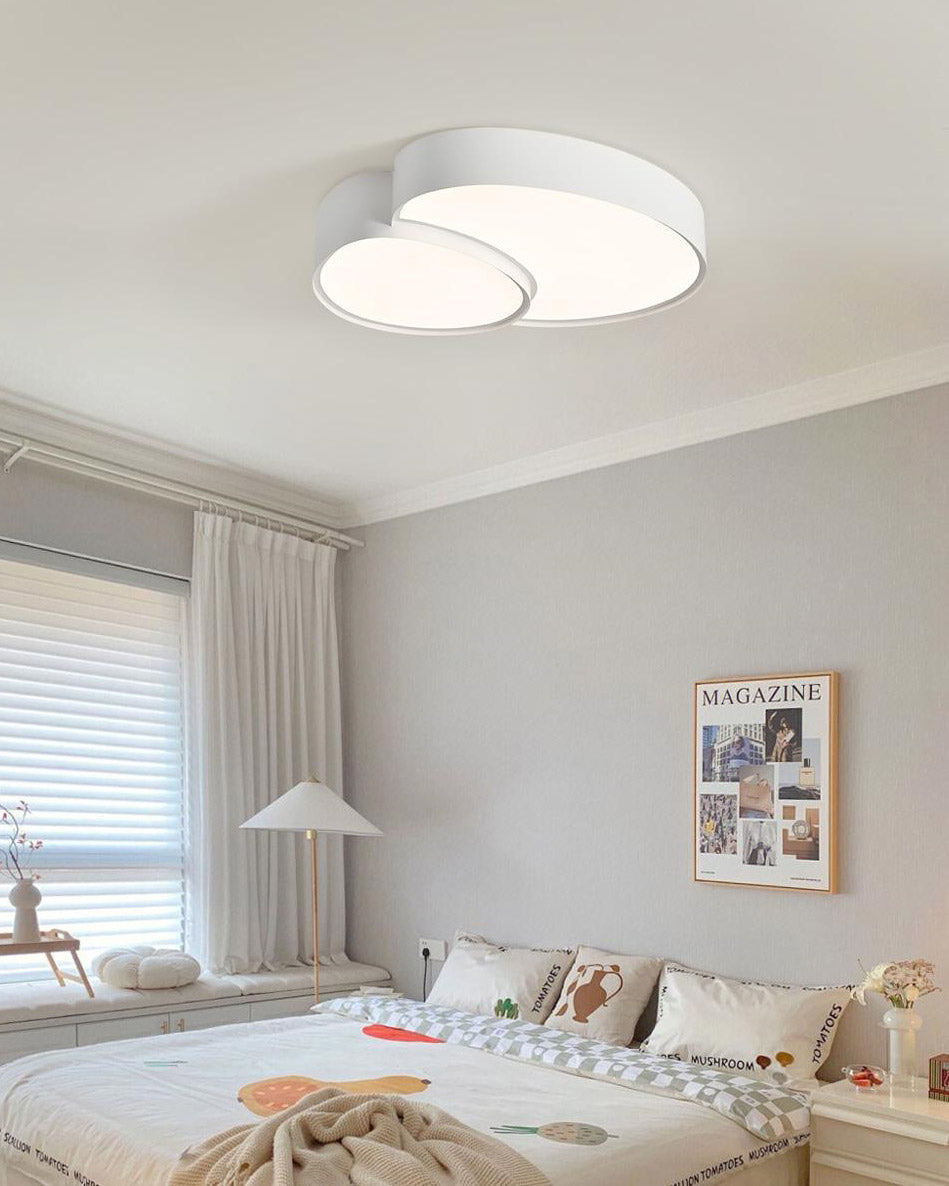 WOMO Modern Low Profile Flush Mount Ceiling Light-WM1010