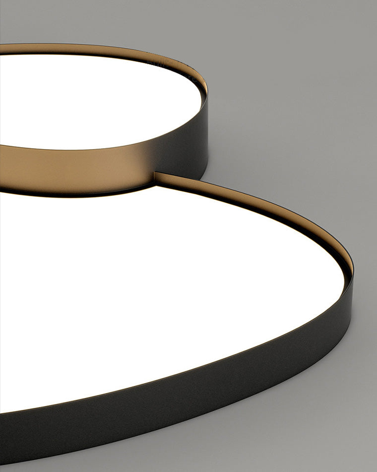 WOMO Modern Low Profile Flush Mount Ceiling Light-WM1010