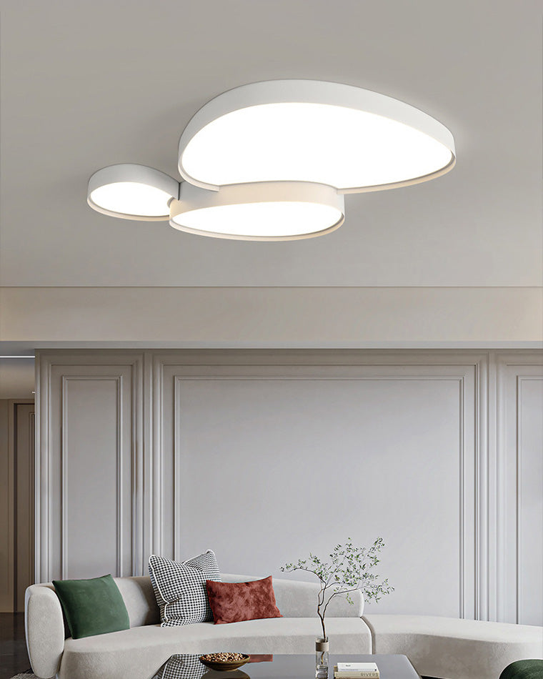 WOMO Modern Low Profile Flush Mount Ceiling Light-WM1010