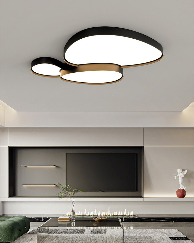 WOMO Modern Low Profile Flush Mount Ceiling Light-WM1010