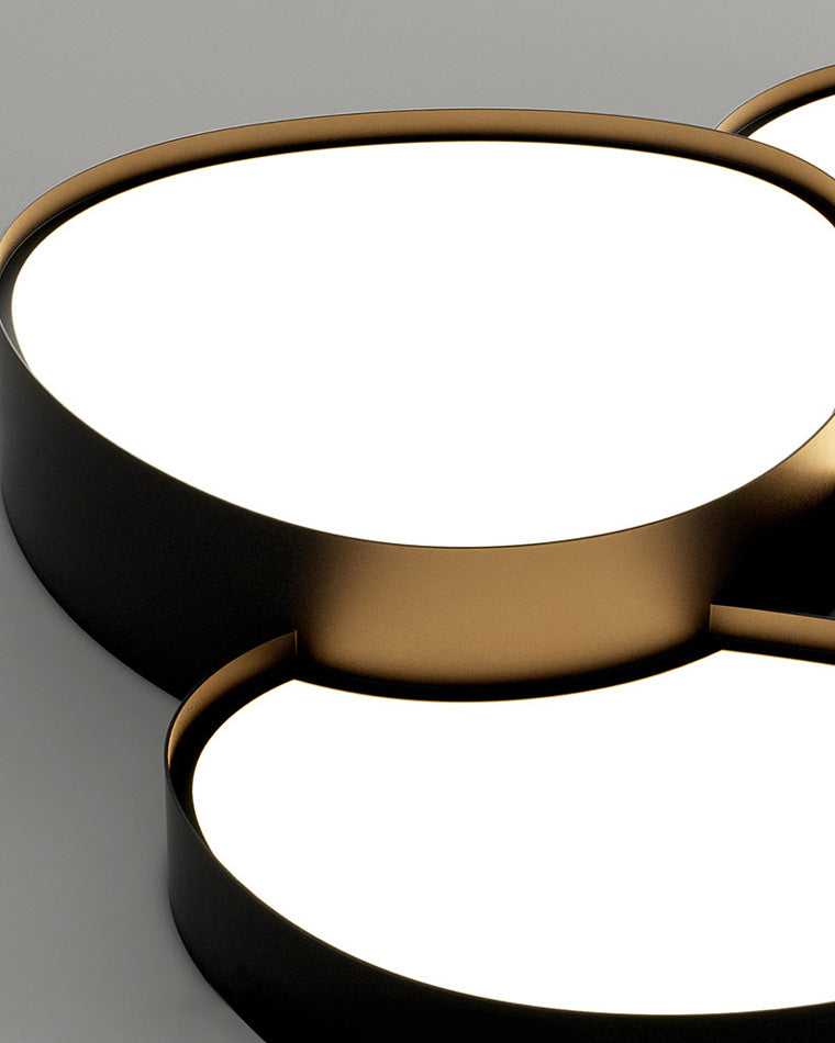 WOMO Modern Low Profile Flush Mount Ceiling Light-WM1010