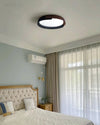 WOMO Walnut Grain Round Ceiling Light-WM1018 thumbnail