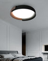 WOMO Walnut Grain Round Ceiling Light-WM1018 thumbnail