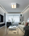 WOMO Square Flush Mount Ceiling Light-WM1023 thumbnail