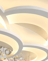 WOMO Big Flower Crystal Ceiling Light-WM1078 thumbnail
