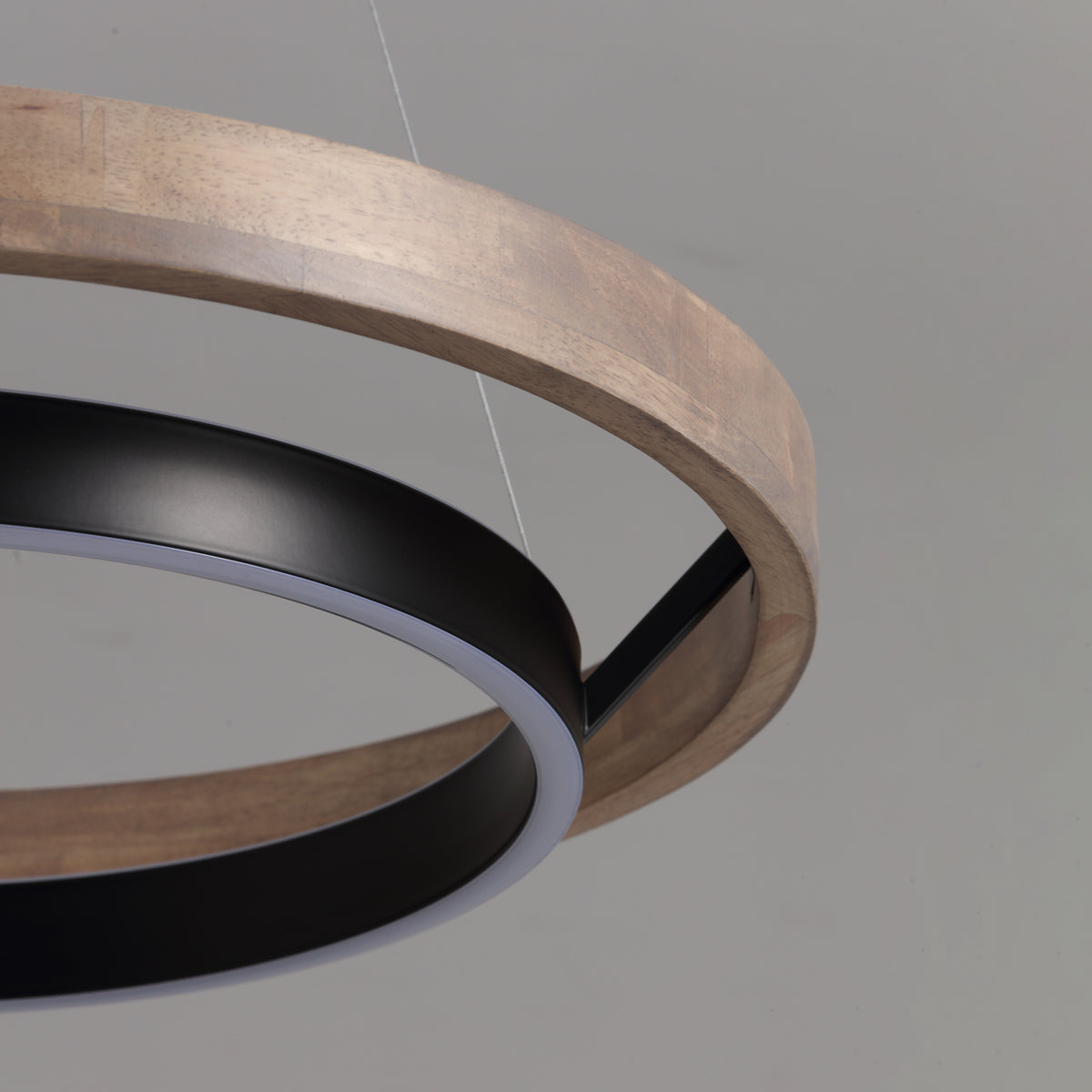 WOMO Circular Led Wood Chandelier-WM2492