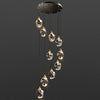 WOMO Rock Crystal Rain Chandelier-WM2189 thumbnail